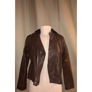 Jessica Simpson Faux Leather Jacket